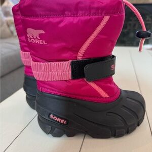 Sorel Pink Winter Boots